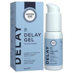 Mister Size Delay Gel - magömlést késleltető gél