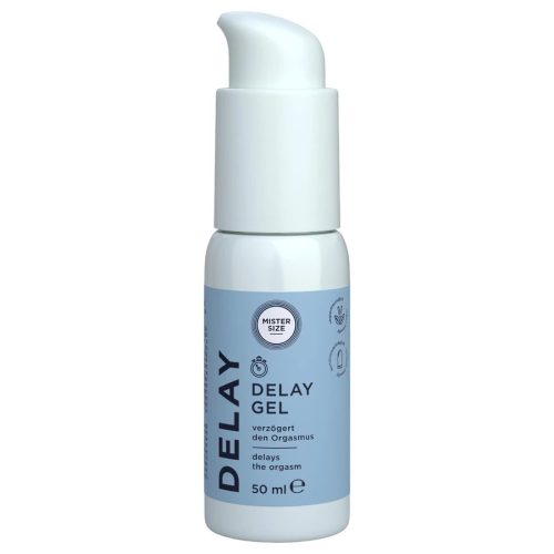 Mister Size Delay Gel - magömlést késleltető gél