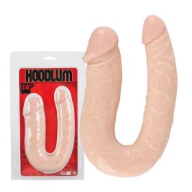 Hoodlum élethű kétvégű pénisz dildó - 41 cm