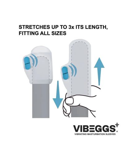 Vibeggs Naughty Nubs vibrációs maszturbációs tojás