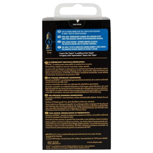 Manix Skyn latexmentes extra síkosított óvszer - 1 db
