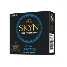   Lifestyles Skyn latexmentes,extra síkosított óvszer - 3 db