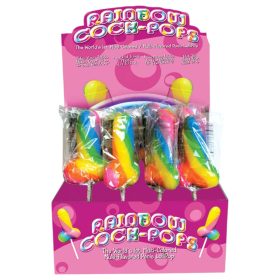 Rainbow Cock Pop - péniszes nyalóka - gyümölcs ízű