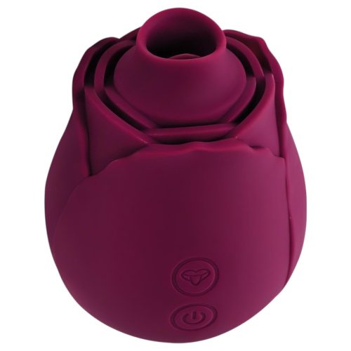 Skins Rose Flutterz - akkus rózsa csiklóvibrátor 