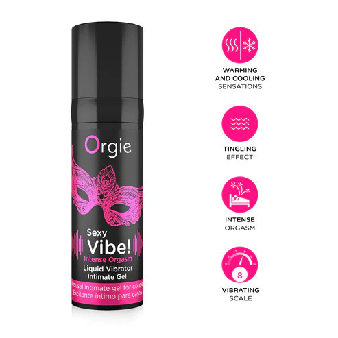 Orgie folyékony vibrátor nőknek és férfiaknak - 15 ml