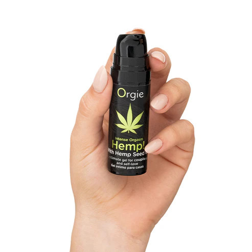 Orgie Hemp- kendermagolajos bizsergető gél mindkét nemnek