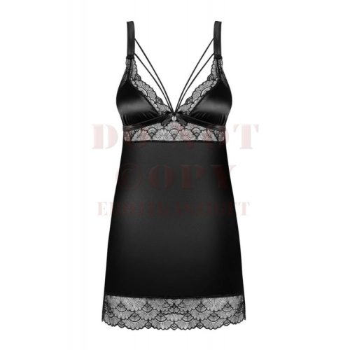 Obsessive Eloissa fekete babydoll - L/XL