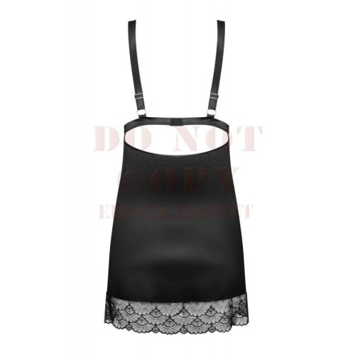 Obsessive Eloissa fekete babydoll - L/XL