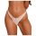 Obsessive Weddya - fehér csipkés tanga - L/XL