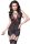 Chilirose harisnyatartós fekete babydoll - XS/S