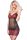 Chilirose 3601 rózsás babydoll - S/M