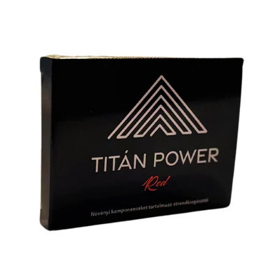 Titán power red férfierő kapszula - 3 db