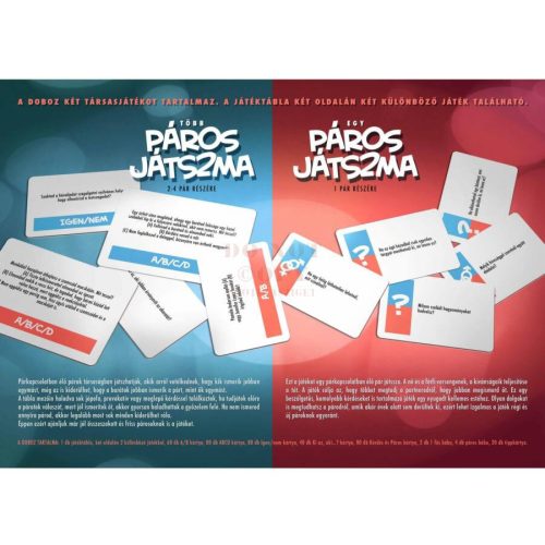 Páros játszma társasjáték