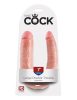 King Cock élethű kétvégű pénisz dildó