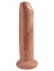 King Cock Slide Skin dildó húzogatható bőrrel - 17,8 cm