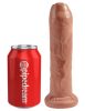 King Cock Slide Skin dildó húzogatható bőrrel - 17,8 cm