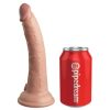 King Cock Elite 7 tapadókorongos, rádiós vibátor -18 cm