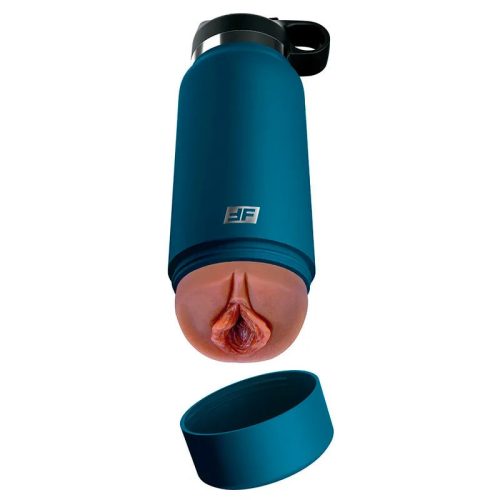 PDX Plus Fuck Flask élethű maszturbátor - kék