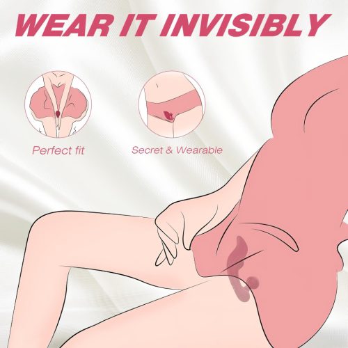 Sex HD Chomper - piros csikló- és anál vibrátor