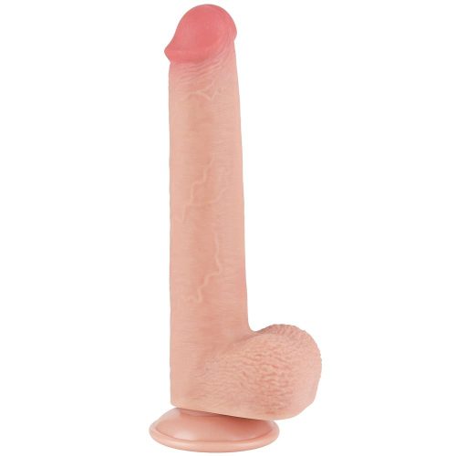 Sliding skin - dildó csúsztatható bőrrel - 22 cm
