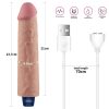 Real Softee tölthető élethű vibrátor - 24 cm