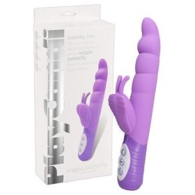 PlayCandi Wiggle forgófejes vibrátor - lila