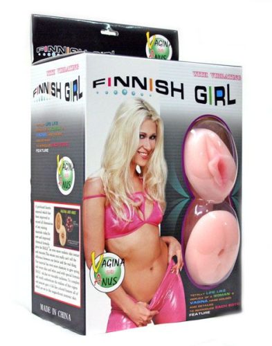 Finnish Girl Guminő - élethű vaginával és ánuszzal