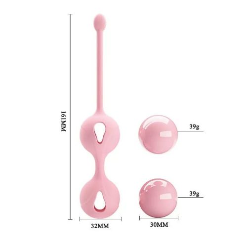 Pretty Love Kegel Tighten up II - kicsi babarózsaszín