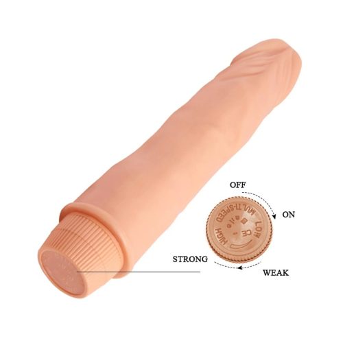 Barbara realisztikus vibrátor - 21cm
