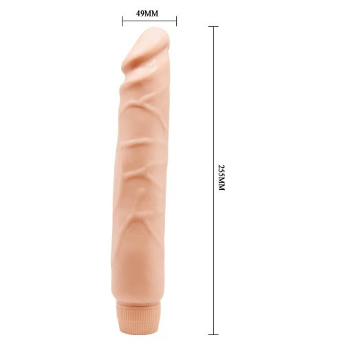 Barbara realisztikus vibrátor - 25,5 cm