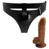 Pretty Love Harness - univerzális alsó dildóval - 17 cm