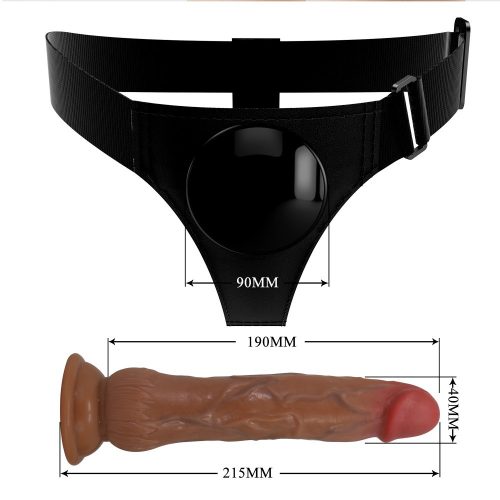 Ultra felcsatolható spriccelő dildó