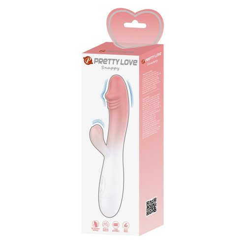 Pretty Love Snappy 30 funkciós vibrátor - rózsaszín/fehér