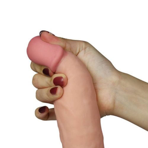 Lovetoy ultra soft vibrációs pénisz -  20 cm