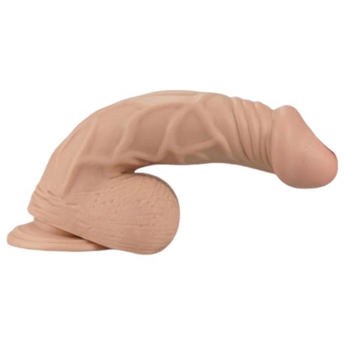 Lovetoy tapadókorongos herés műpénisz – 23 cm