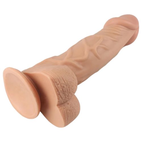 Lovetoy tapadókorongos herés műpénisz – 23 cm