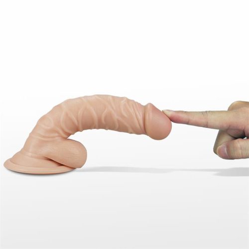 Lovetoy ultra soft vibrációs pénisz -  19 cm