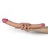 Kétvégű realisztikus dildó -35 cm