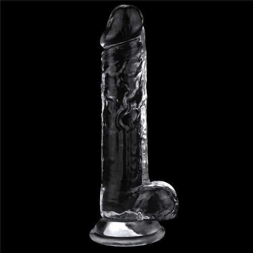 Lovetoy áttetsző zselés dildó -19 cm
