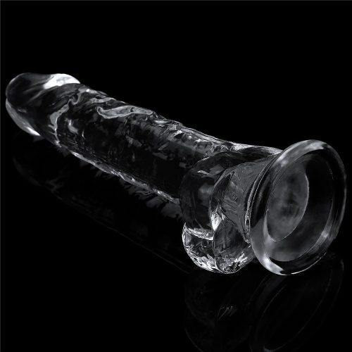Lovetoy áttetsző zselés dildó -19 cm