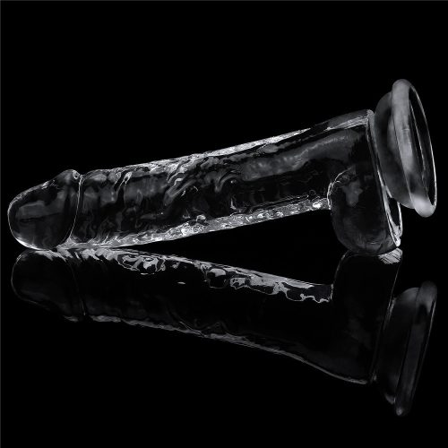 Lovetoy áttetsző zselés dildó -19 cm