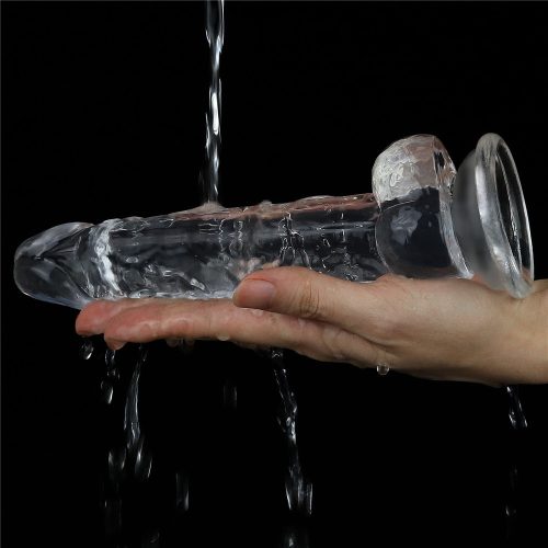 Lovetoy áttetsző zselés dildó -19 cm