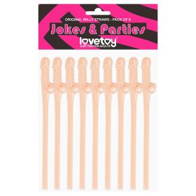 Lovetoy - realisztikus natúr pénisz szívószál