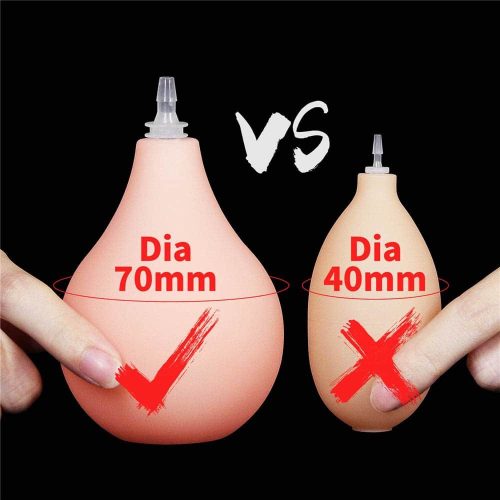 Lovetoy pumpálható letapasztható dildó - 25 cm