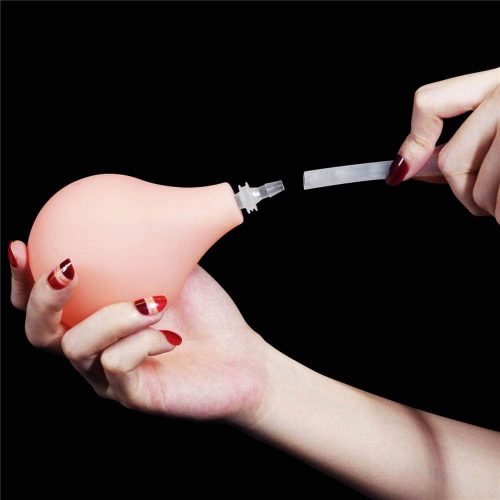 Lovetoy pumpálható letapasztható dildó - 25 cm