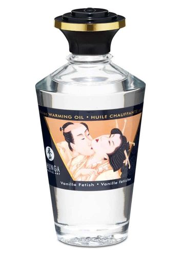 Shunga - vaníliás melegítő masszázsolaj -100ml