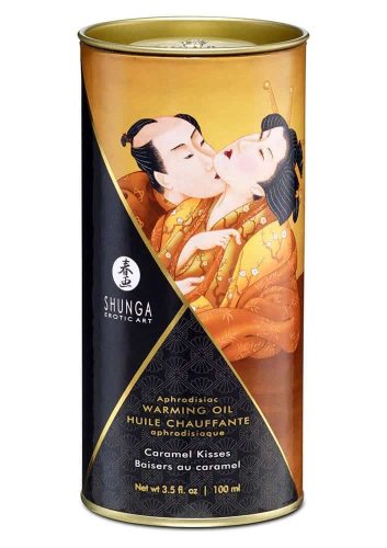 Shunga - karamellás melegítő masszázsolaj -100ml