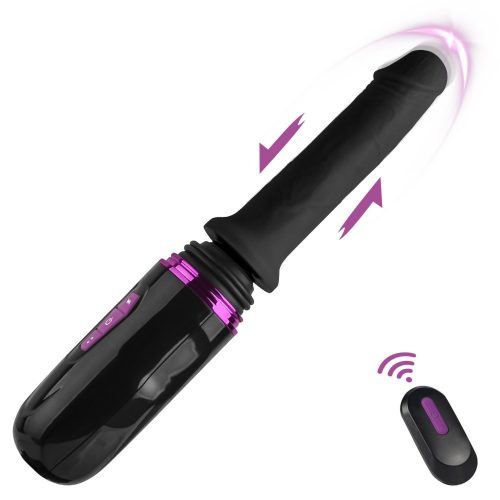 Hiram hand-free thrusting pocket dildo machine - lökő vibrátor