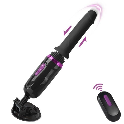Hiram hand-free thrusting pocket dildo machine - lökő vibrátor
