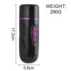 Hiram hand-free thrusting pocket dildo machine - lökő vibrátor